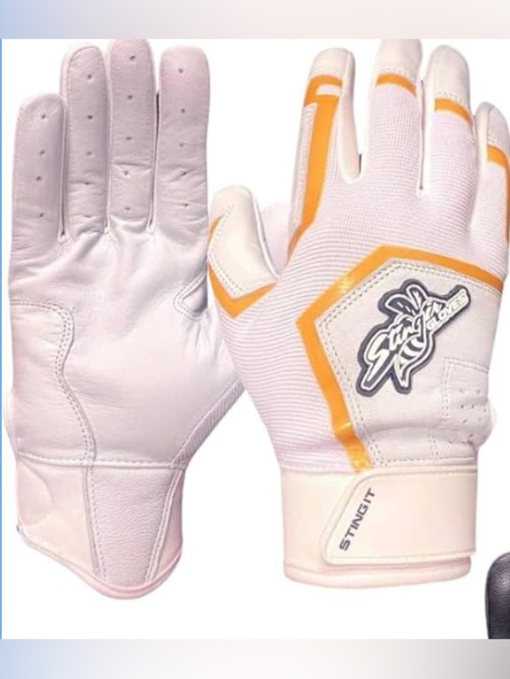 Stinger Sports Traditional Short Cuff Batting Gloves, men size Large
